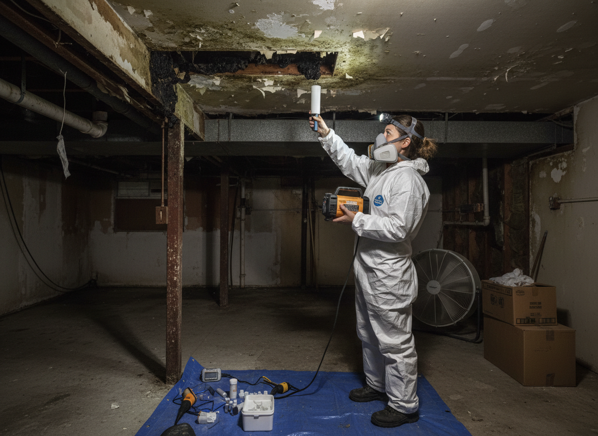 Black Mold Inspection in La Crescenta, CA