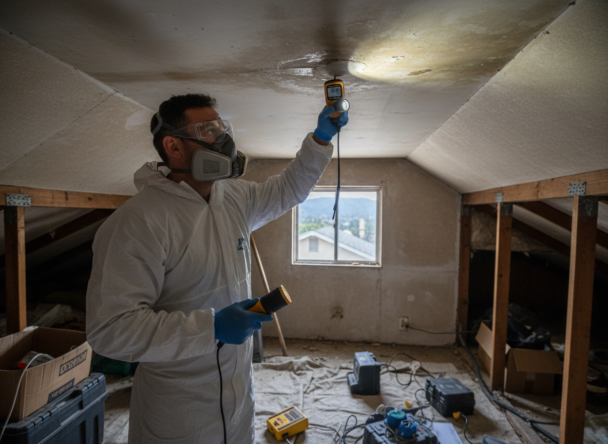 Home Mold Inspection in La Crescenta, CA